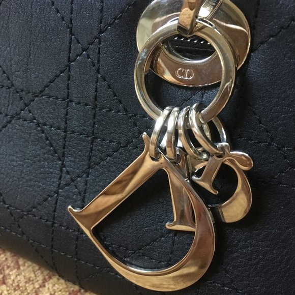 Christian Dior Lady Dior Leather Handbag - Picture 13 of 13